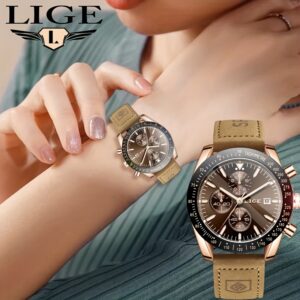 تألقي بأناقة وفخامة مع ساعة LIGE النسائية متعددة الوظائف