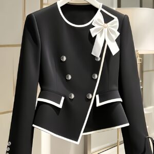 الجاكيت الخفيف الأنيق: إطلالة نسائية متفردة وراقية