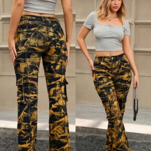 جينز الكارغو النسائي المريح: أناقة عصرية بقصة مستقيمة ومرونة فائقة لجميع الفصول