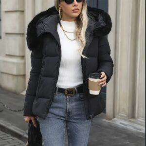 معطف الشتاء النسائي الأنيق: دفء مثالي وتصميم راقٍ لمواسم البرد