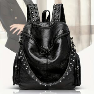 حقيبة الظهر العصرية: سعة كبيرة، تصميم أنيق وجيوب متعددة لرحلاتك اليومية