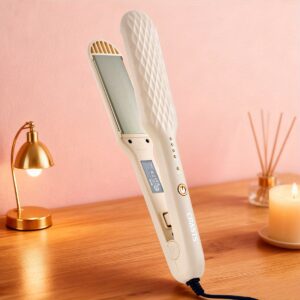 مصفف الشعر الاحترافي 2 في 1: فرد وتجعيد بلمسة فنية!