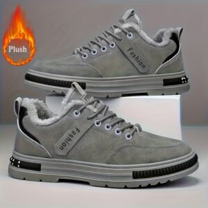 راحة الشتاء الأنيقة: حذاء رجالي كاجوال للخطوات الواثقة