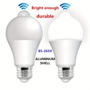 الإضاءة الذكية لمساحتك: مصباح LED بمستشعر حركة