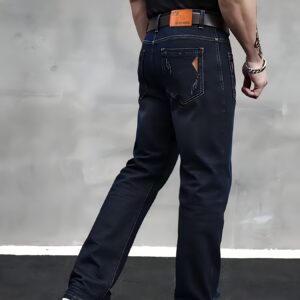 بنطلون الدنيم المرن الرجالي: أناقة عصرية، راحة لا تضاهى