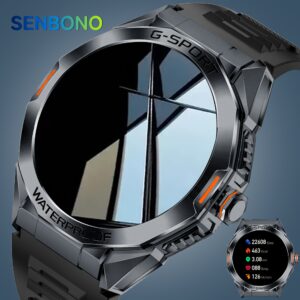 ساعة SENBONO الذكية للرجال: ارتقِ بأسلوب حياتك.