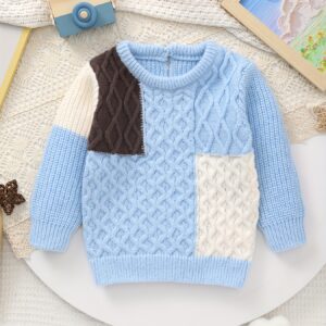 دفء وأناقة لصغيرك: بلوفر JNBLDA الشتوي بتصميم عصري!