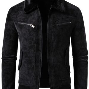جاكيت الدراجات النارية الرجالي: أناقة جريئة، دفء فاخر، ومظهر لا يُقاوم!