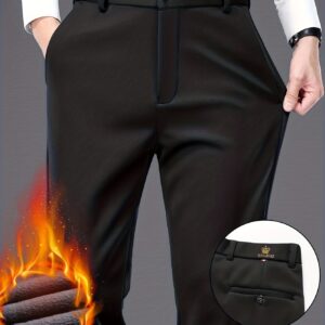 بنطلون الشتاء الذكي: أناقة العمل ودفء لا يُضاهى