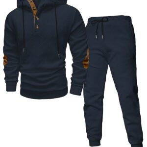 راحة بلا حدود، أناقة عصرية: طقم الرجل الأنيق بغطاء الرأس .