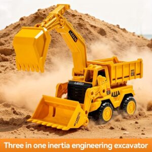 أبطال البناء الصغار: 3 آليات في مجموعة واحدة!