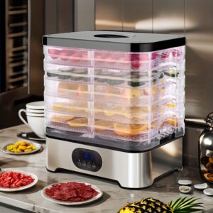 مجفف الطعام الفولاذي: أطلق العنان للنكهات الطبيعية والصحة!