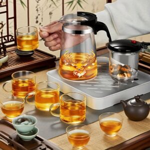 طقم الشاي الفاخر: لمسة سحر الغزال الأنيق