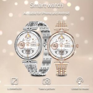 ساعة LIGE الذكية النسائية: أناقة، تواصل، وصحة لا مثيل لها!