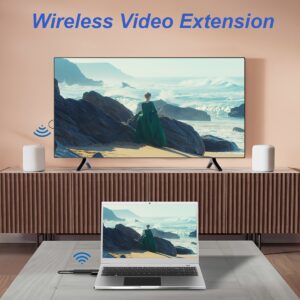 شاشتك الكبيرة بلمسة لاسلكية: وضوح HD بلا قيود!