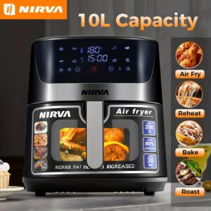 قلاية الهواء الذكية الكبيرة: تذوّق الصحة واللذة بلمسة زر!