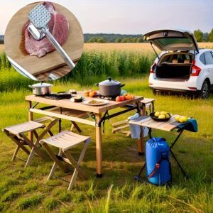 مطرقة تتبيل وتليين اللحم الفاخرة: لنتائج لا تُضاهى!