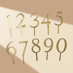 الأرقام الذهبية المتلألئة: احتفالك يستحق البريق!