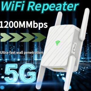 قوة اتصال لا تُضاهى: موسع الواي فاي الذكي 1200Mbps