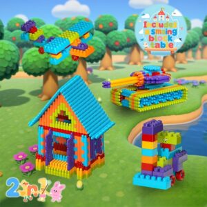 عالم الإبداع اللامحدود: طاولة مكعبات البناء 168 قطعة!