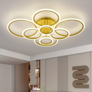 إشراقة عصرية متجددة: ثريا الحلقات الساحرة