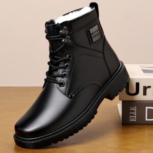 خطواتك الواثقة في الشتاء: حذاء الرجال القوي المقاوم للثلج والبرودة