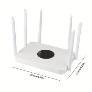 ثورة الاتصال اللاسلكي: راوتر WiFi 6 فائق القوة لسرعة لا تحدها حدود!