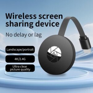 شاشة بلا حدود: مستقبل الترفيه اللاسلكي بدقة 4K بين يديك!