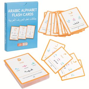 أتقن العربية بذكاء: بطاقات الحروف الأبجدية التعليمية الشاملة