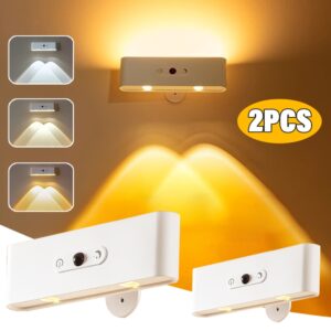 نورٌ يتألق بذكاء: مصابيح حائط LED لاسلكية قابلة للدوران 360°