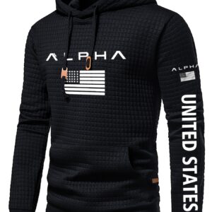 هودي ALPHA الرجالي: الأناقة العصرية والجاذبية المطلقة