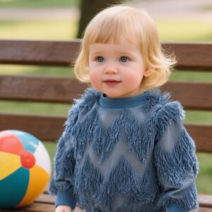 دفء الشتاء وأناقته: بلوفر الفتيات المبطن!