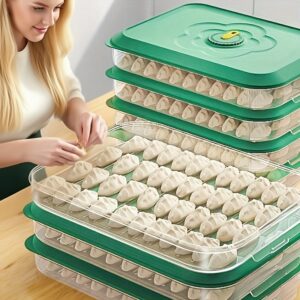 حافظة الطعام الذكية متعددة الطبقات: وداعاً لفوضى المجمد!