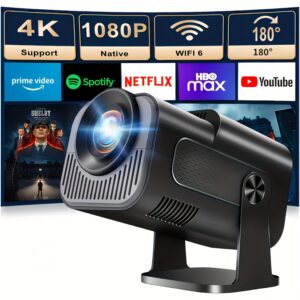 شاشة عملاقة في جيبك: بروجيكتور HY320 بتقنية 4K و Android 11!