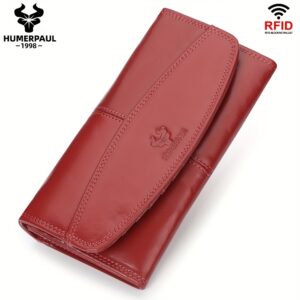 محفظة HUMERPAUL الجلدية الفاخرة: أناقة عصرية وحماية متكاملة لأساسياتك