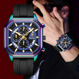 ساعة YaLaLuSi الرجالية: تألق لا يُضاهى في كل لحظة!