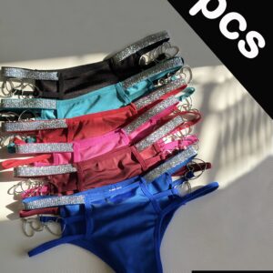 طقم الجاذبية الساحرة: 6 قطع بتصميم القلوب المتلألئة!