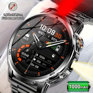 ساعة GUHUAVMI الذكية 2025: شاشتك الكبيرة، طاقتك اللامتناهية!