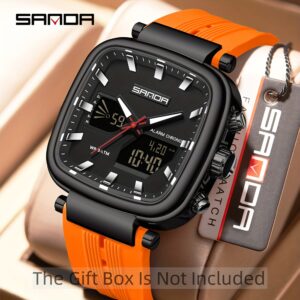 ساعة SANDA المربعة: أناقة عصرية، قدرات لا حدود لها