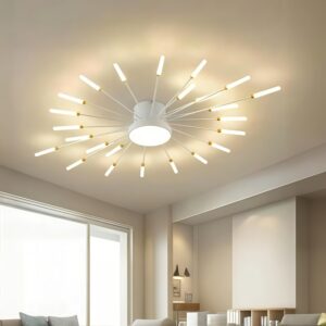 تألق عصري لا مثيل له: ضوء سقف LED بتصميم الألعاب النارية