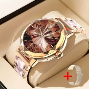 ساعة HOMAILIDA الذكية الفاخرة للنساء: أناقة عصرية وميزات لا تُضاهى - الهدية المثالية!