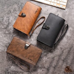 محفظة نسائية أنيقة بتصميم عتيق: سعة كبيرة، تنظيم ذكي، لمسة كلاسيكية