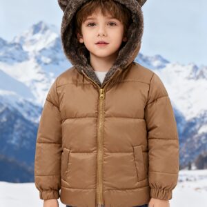 معطف الدب الدافئ: أناقة ومرح يرافقان صغيرك في كل مغامرة شتوية!