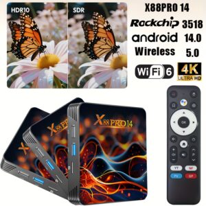 X88 PRO 14: تحوّل تلفازك إلى مركز ترفيه ذكي متكامل!
