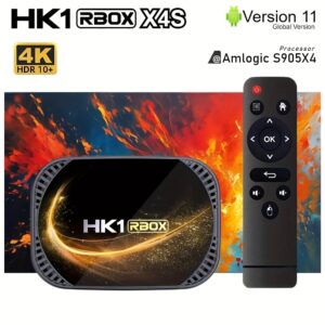 جهاز HK1 RBOX X4S: بوابتك لعالم الترفيه الذكي 2025!