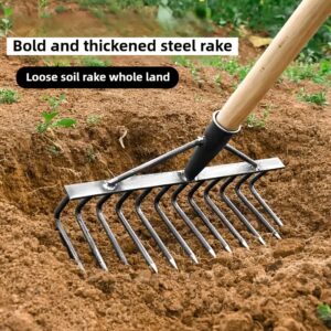 المعول الفولاذي الجبار: تسعة أسنان لتربة مثالية وحديقة خالية من الأعشاب!