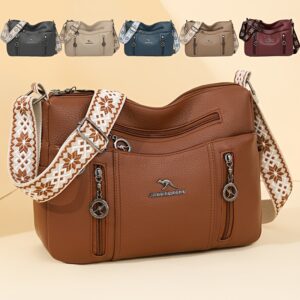 حقيبة كتف نسائية بوهيمية عتيقة من 淘乐兔: أناقة لا تضاهى وتصميم عملي