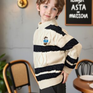 بلوفر الفتى المبتسم: أناقة، دفء، ومغامرات لا تنتهي!