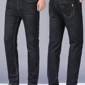 أناقة بلا حدود: بنطلون الدنيم المرن لمظهرك الكاجوال الذكي