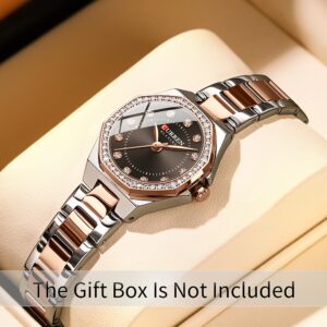 إشراقة الأنوثة: ساعة الألماس المتلألئ